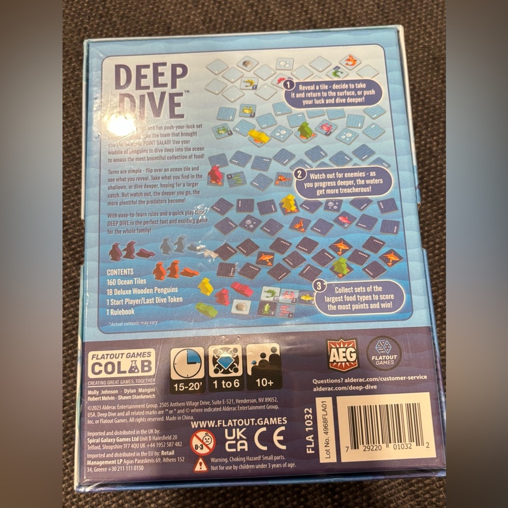 Deep Dive Board Game - NEW - Picture 3 of 3